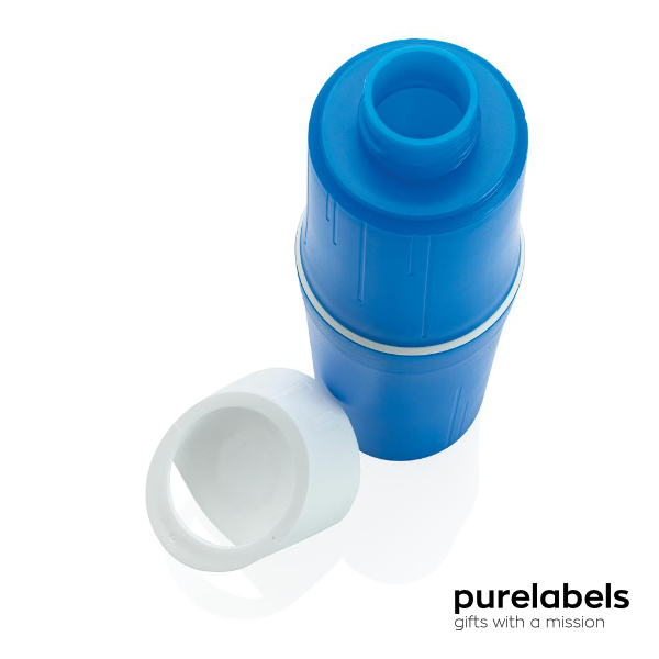 BE O Bottle | Herbruikbare waterfles | Waterfles bedrukken | Blauw