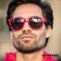 Sun Ray zonnebril van rPET - Rood