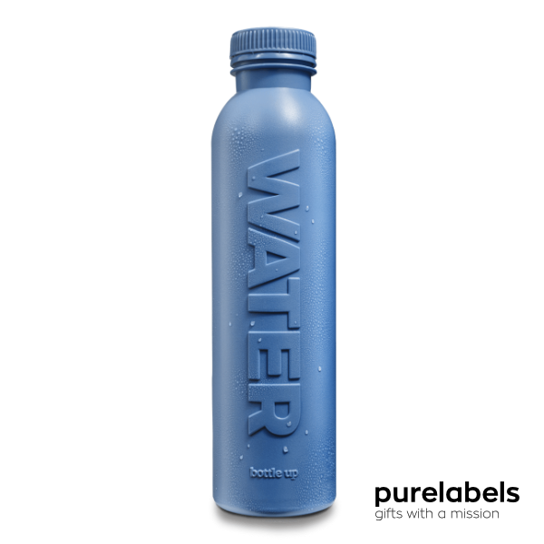 Bottle Up Bronwater | 500 ml | Waterfles bedrukken | Blauw