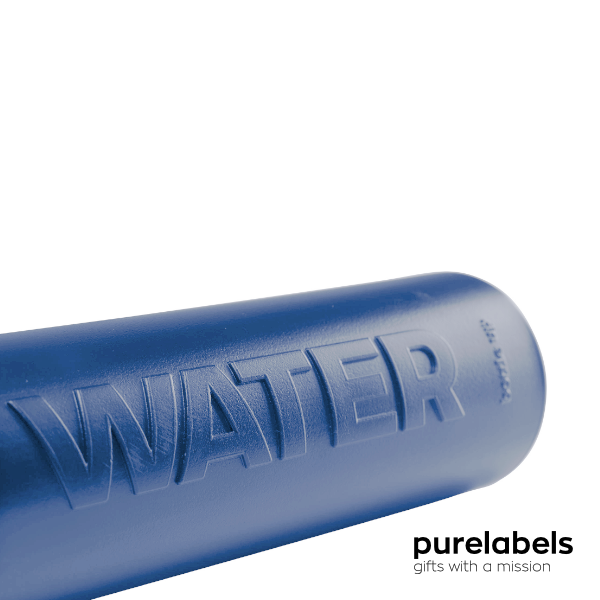 Bottle Up Bronwater | 500 ml | Waterfles bedrukken | Blauw